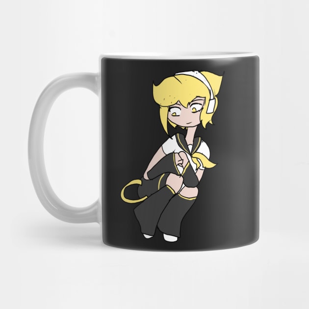 Len Kagamine Vocaloid Chibi Sticker, Pin, + Others by nhitori